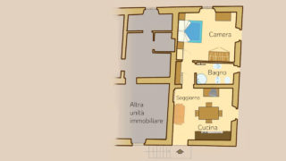 Floor plan of the apartment