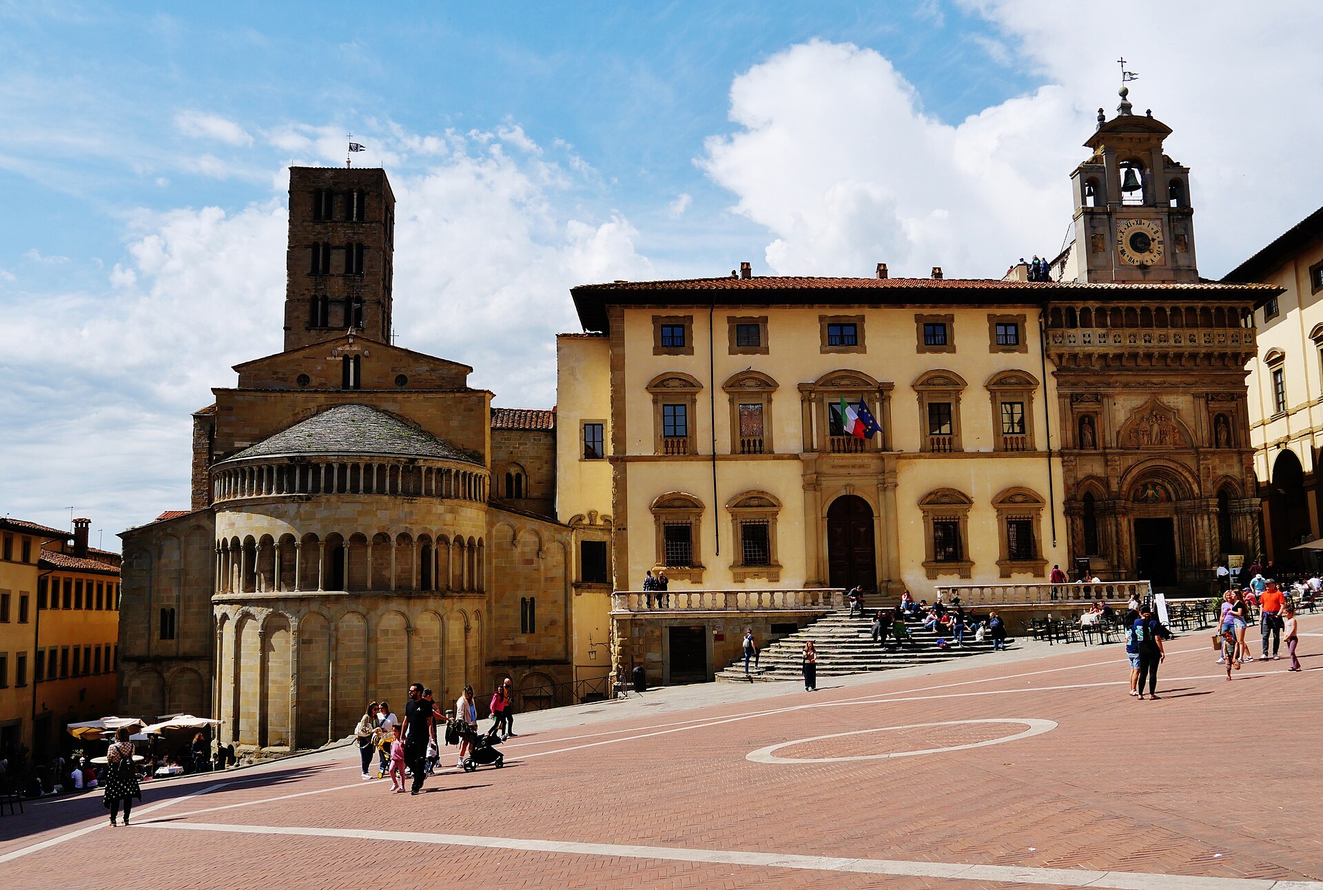 Piazza Grande ad Arezzo