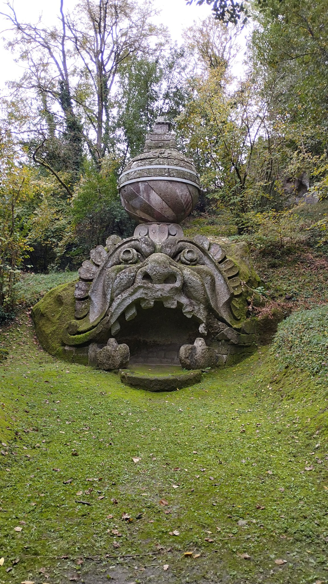The Ogre’s Mouth in the Sacred Grove of Bomarzo