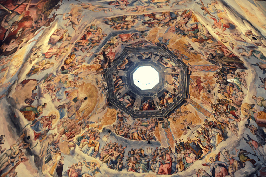 Vasari’s Last Judgement inside the Dome