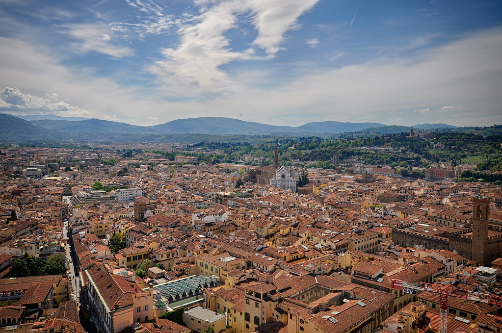 Panorama di Firenze dalla Cupola del Brunelleschi