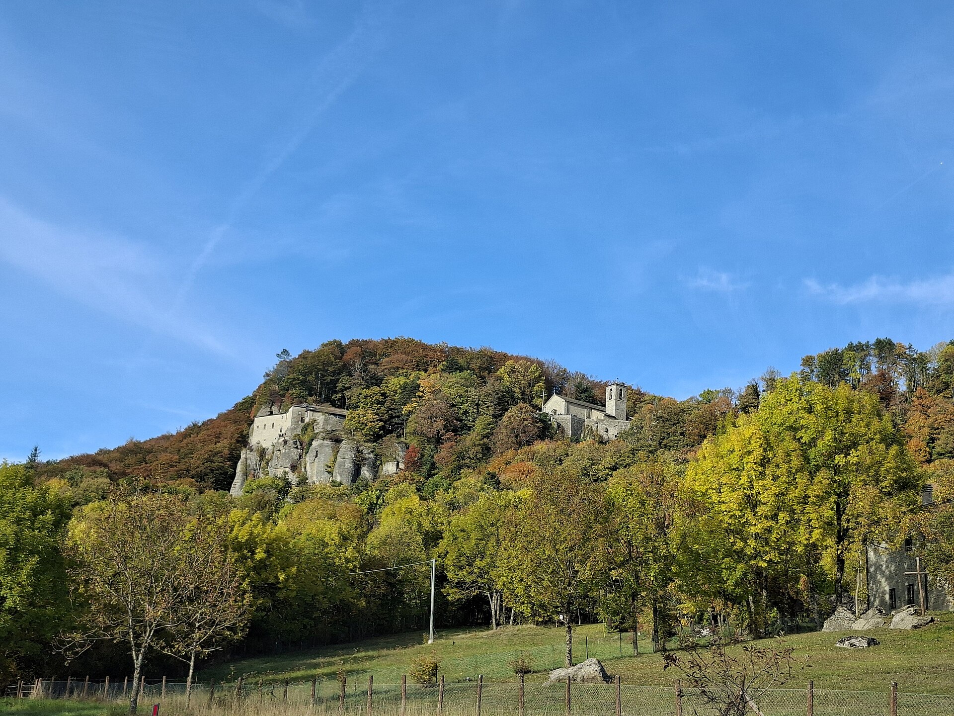 Il Santuario della Verna sul monte Penna
